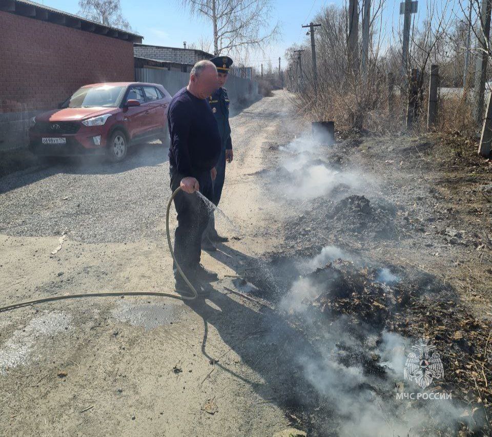 Главной причиной возгораний является человек | 14.04.2023 | Еткуль -  БезФормата